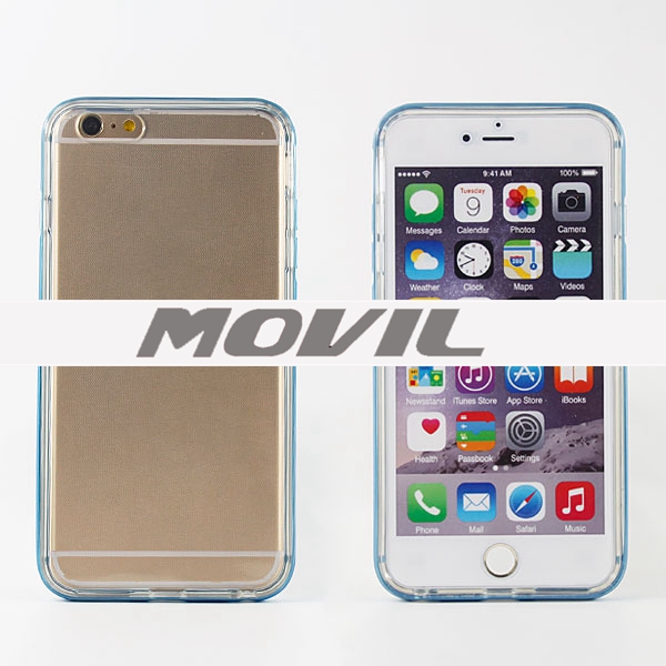 NP-2226 Marco funda doble color para Apple iPhone 6 plus-0